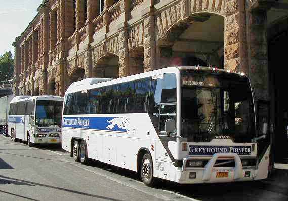 Greyhound Pioneer Volvo B12T Austral Denning